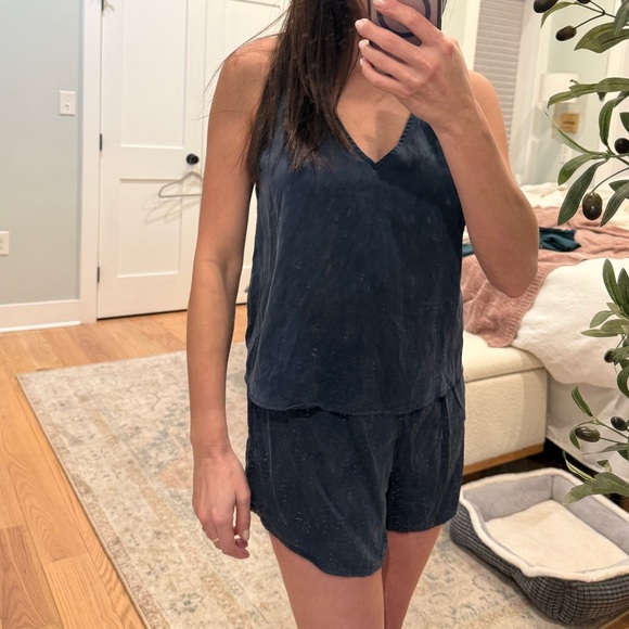 Lunya Navy Women's Sleepwear Set - Picture 3 of 7